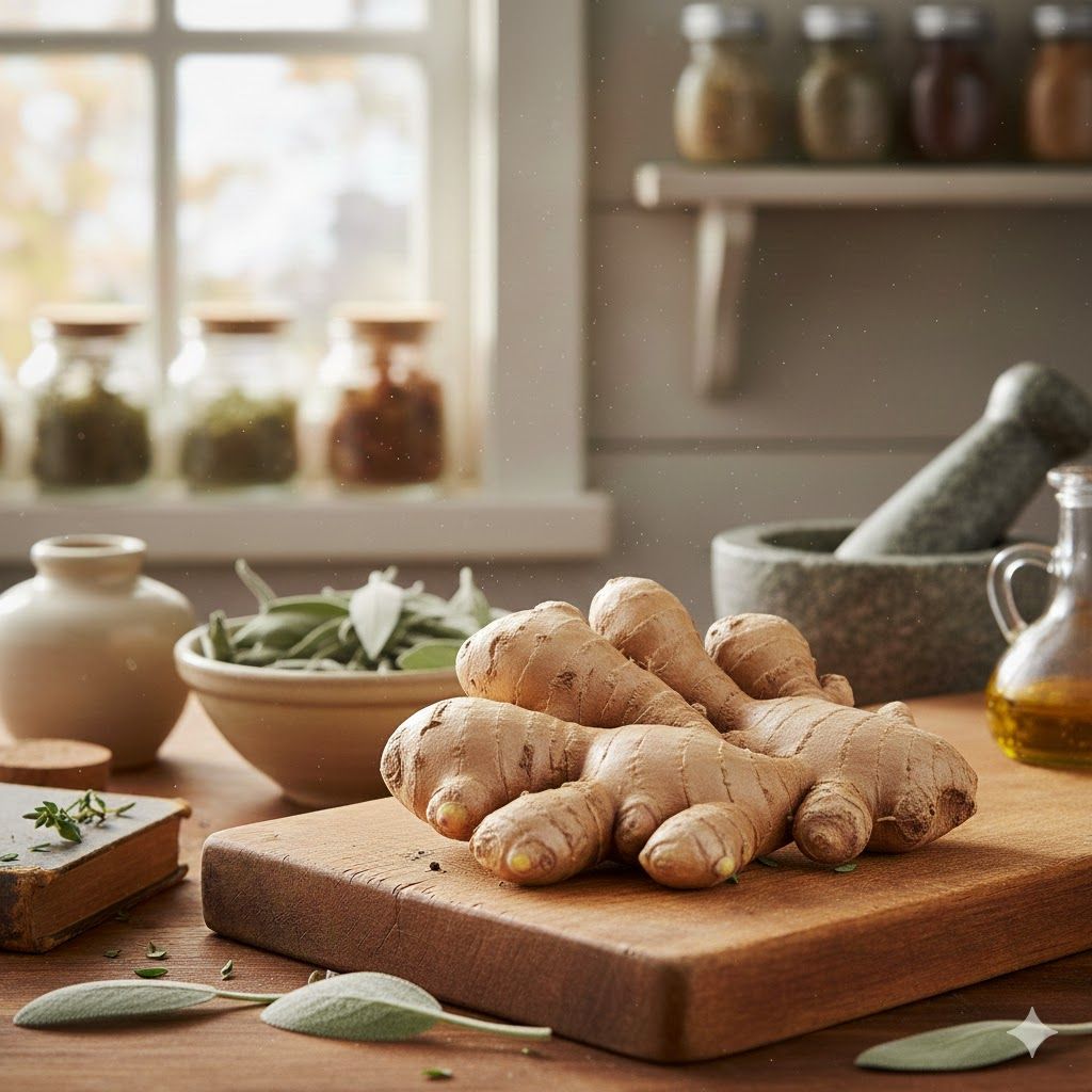 The Zesty Healer: Ginger