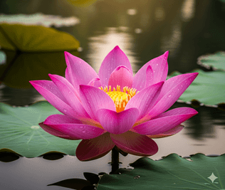 Magical Flower in Nature